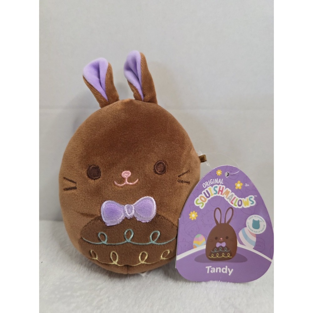 SQUISHMALLOW 1st To MARKET 4.5" EXCLUSIVE TANDY THE CHOCOLATE EASTER BUNNY